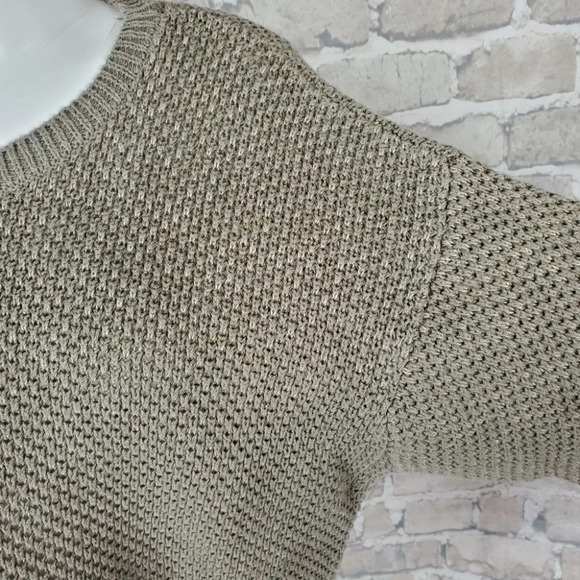 Vintage 80s Northern Elements Oversized Shaker Sweater Olive Green  Men's XL - Picture 11 of 13